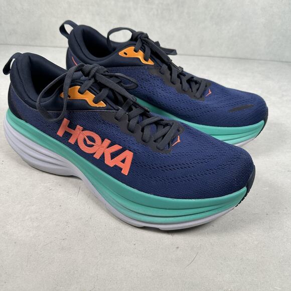 Hoka One One Shoes - Hoka One One Bondi 8 Shoes Womens Size 10.5B Running Plush Comfort Cushion Road